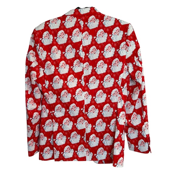Suslo Couture Holiday Blazer Slim Fit - Santa Claus - Picture 4 of 14